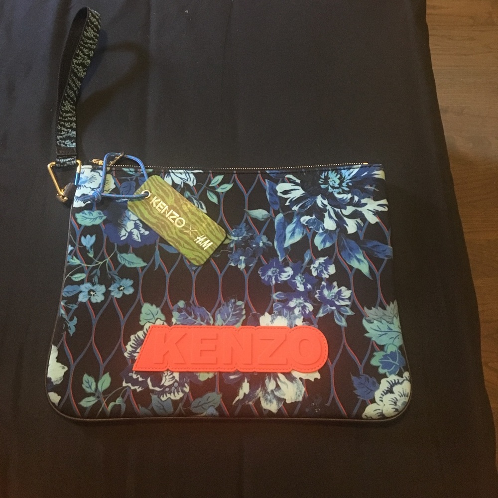 Kenzo x H&M clutch
