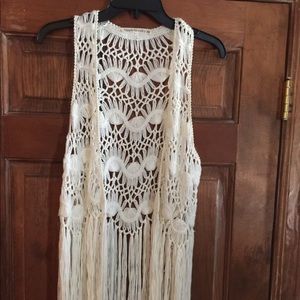 Small sleeveless hippie wrap