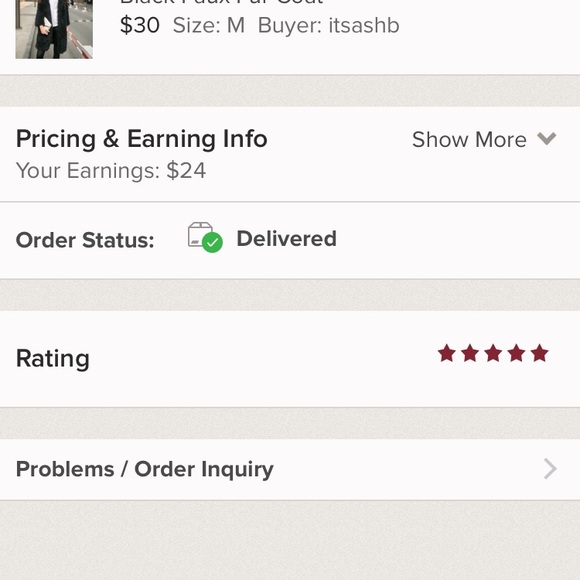 Pink Faux For coat - Picture 4 of 4