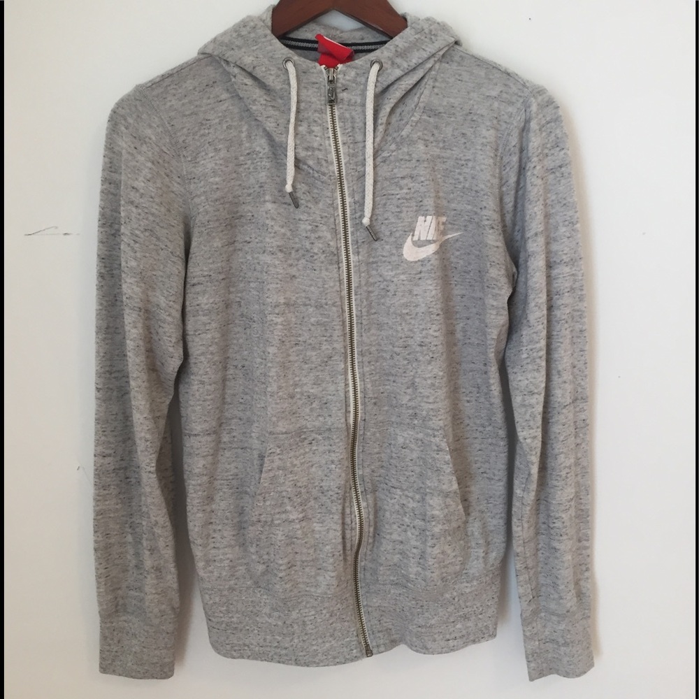 Nike Lightweight Cotton Zip Up Hoodie