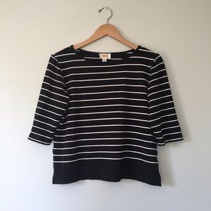 Light Weight Staple Fall Striped Sweater