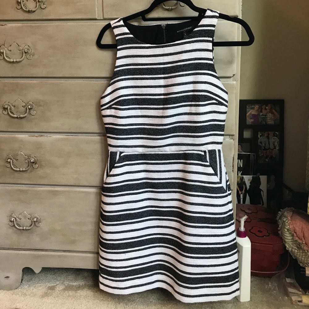 Banana Republic Striped mini-dress