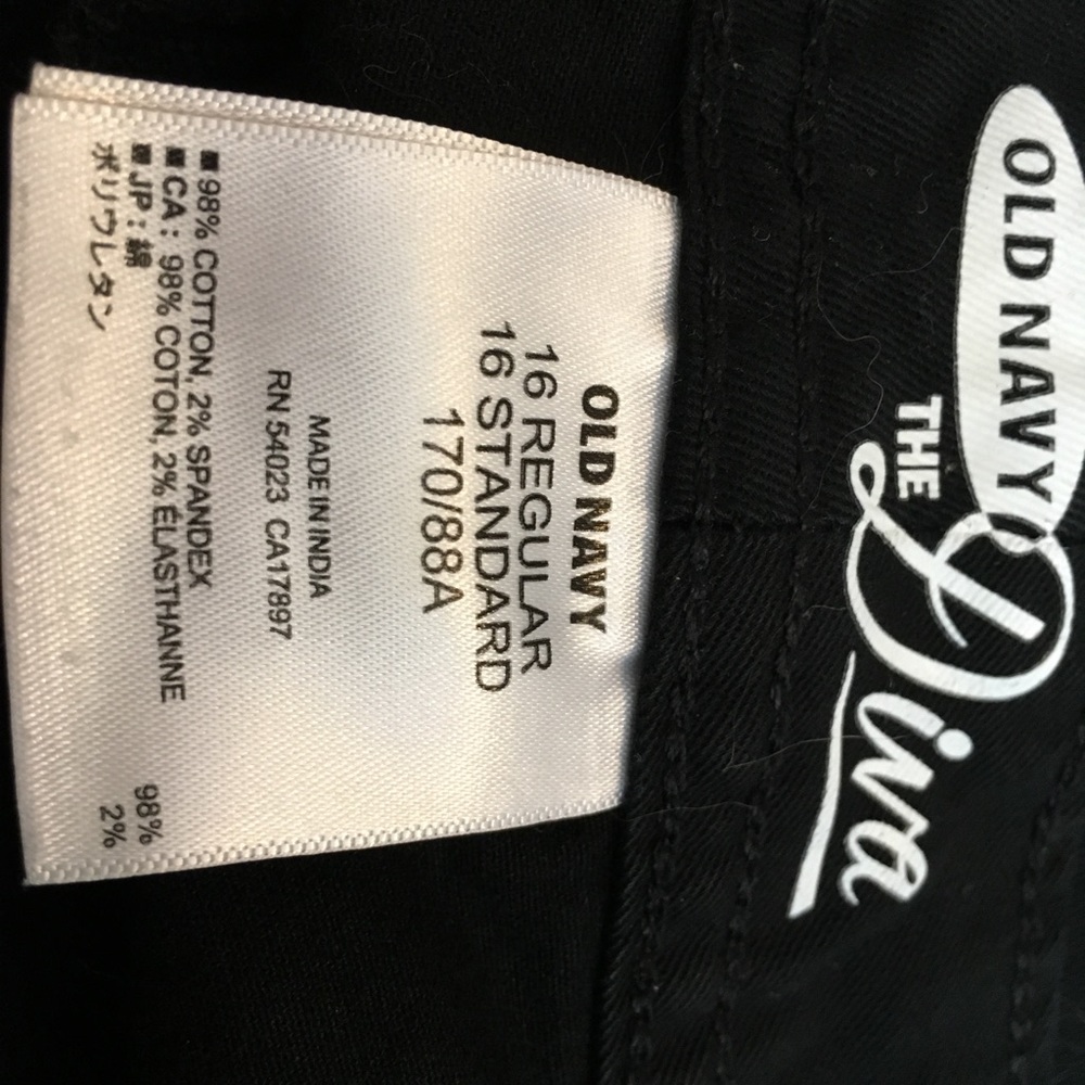 Black Diva Trousers from Old Navy