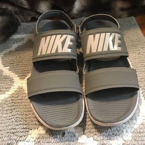 Nike slide with ankle strap