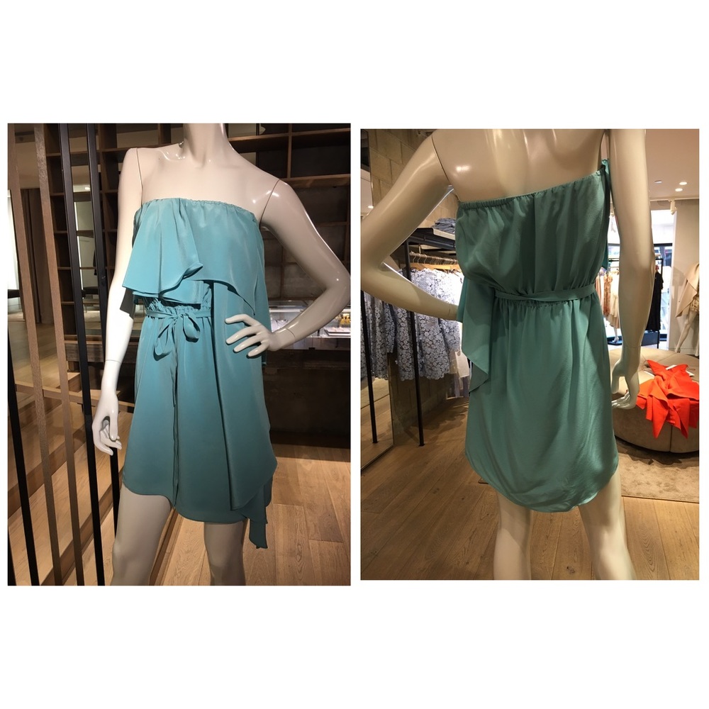 Haute Hippie Strapless Dress