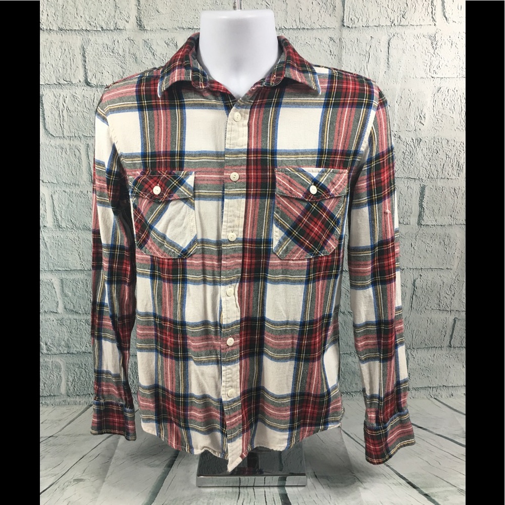 Arizona Jeans Men's plaid shirt size S
