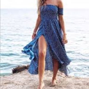 Auguste bohemian goddess dress