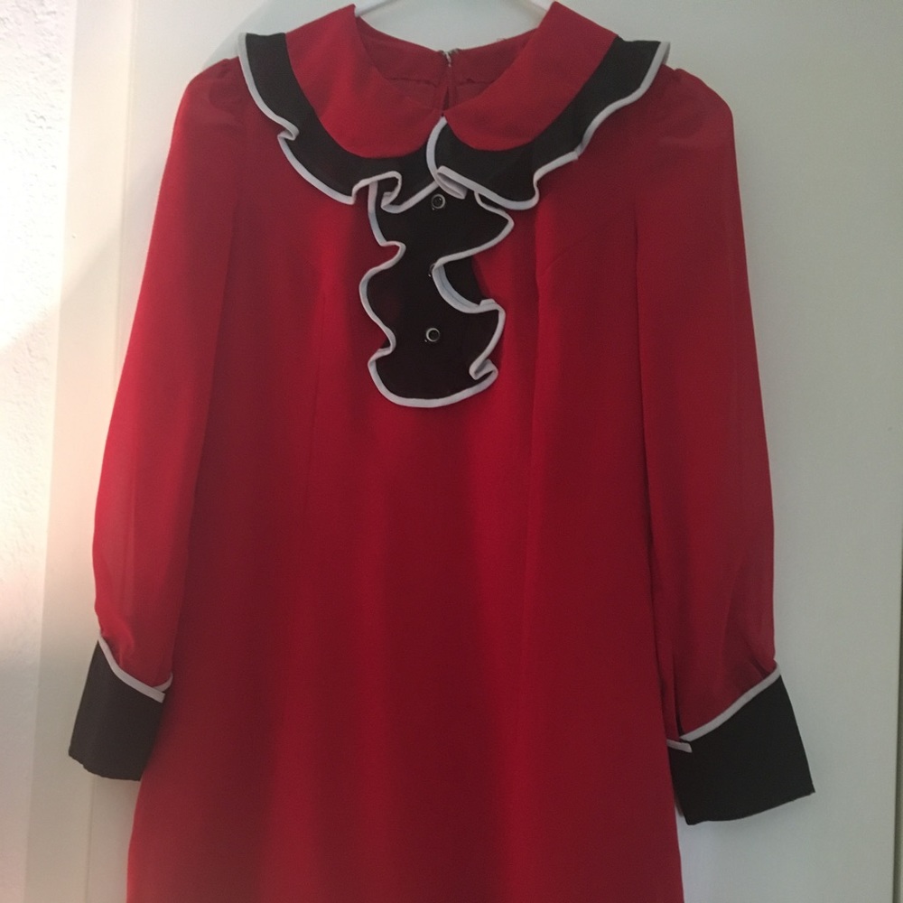 Vintage red dress