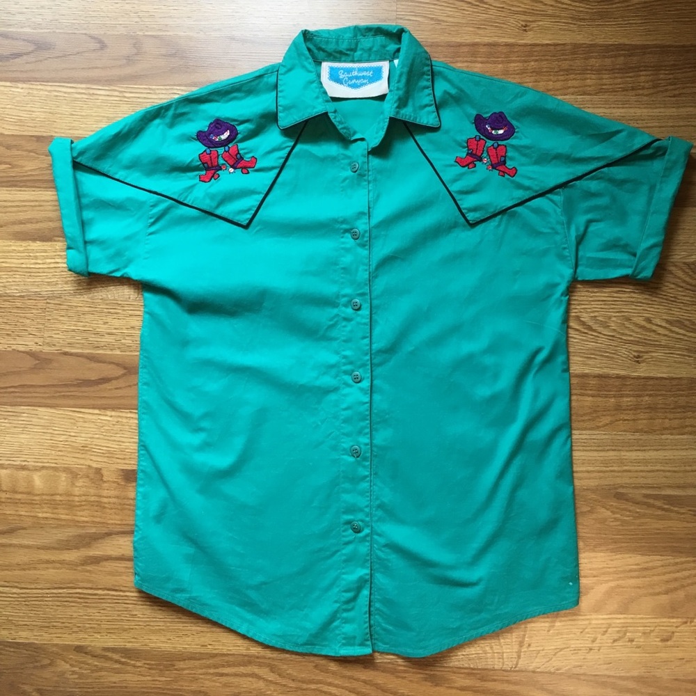 Vintage 80's Western shirt