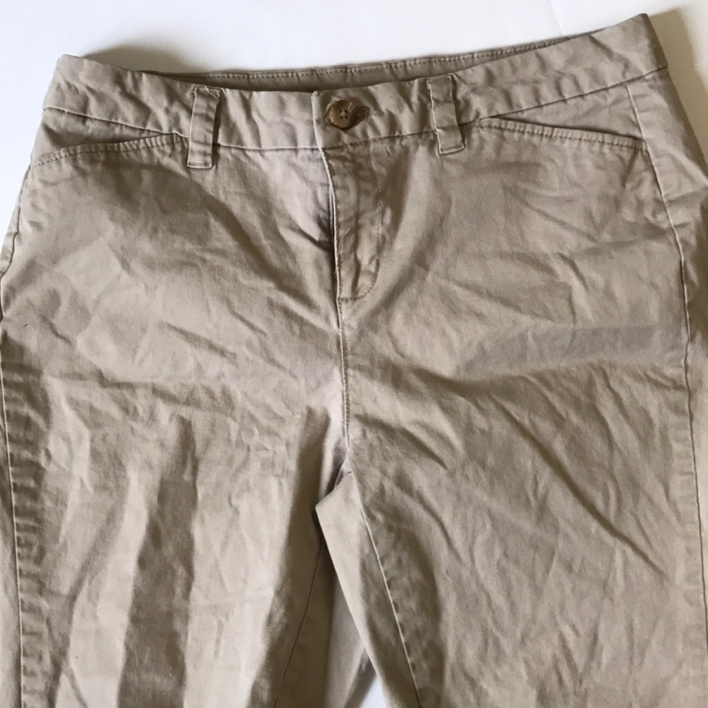 Faded Glory Khaki Stretch Pants Size 10A