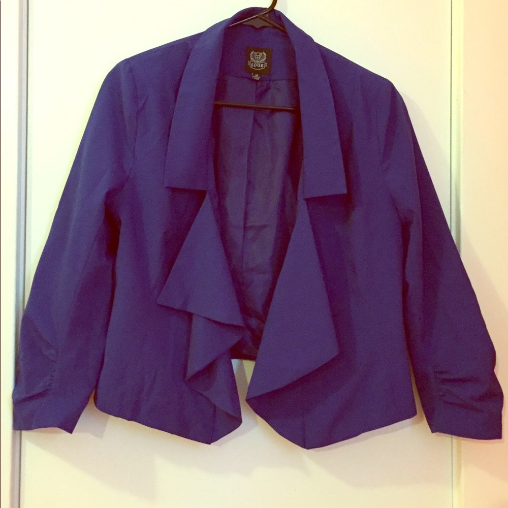 Electric blue blazer