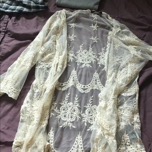 Lace cardigan