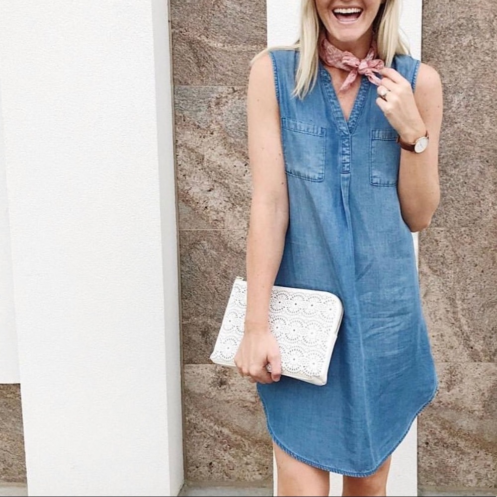 Denim dress