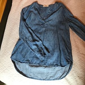 Chambray top