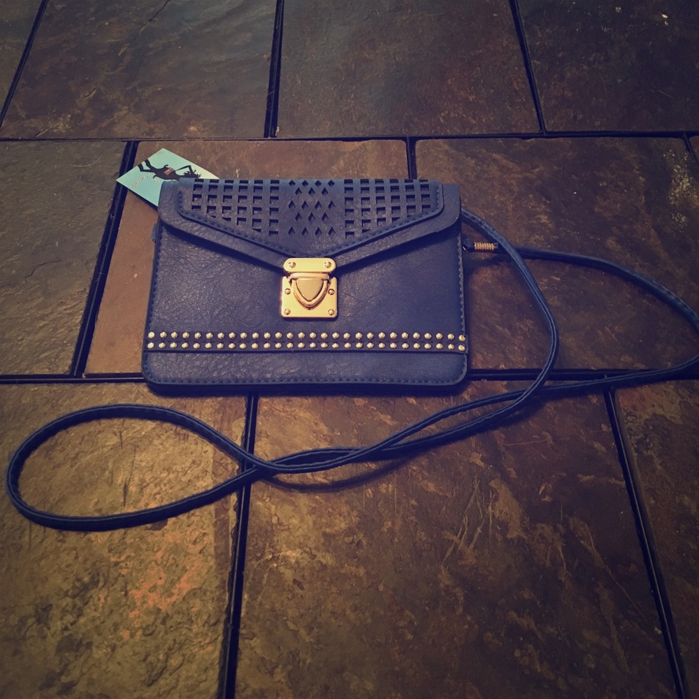 Blue Phone Friendly Bag