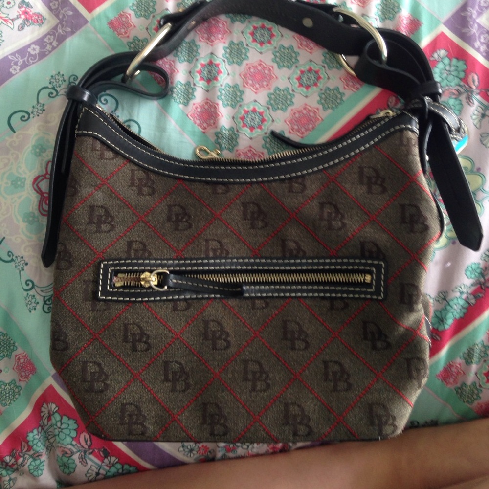 Black and Red Dooney and Burke Purse