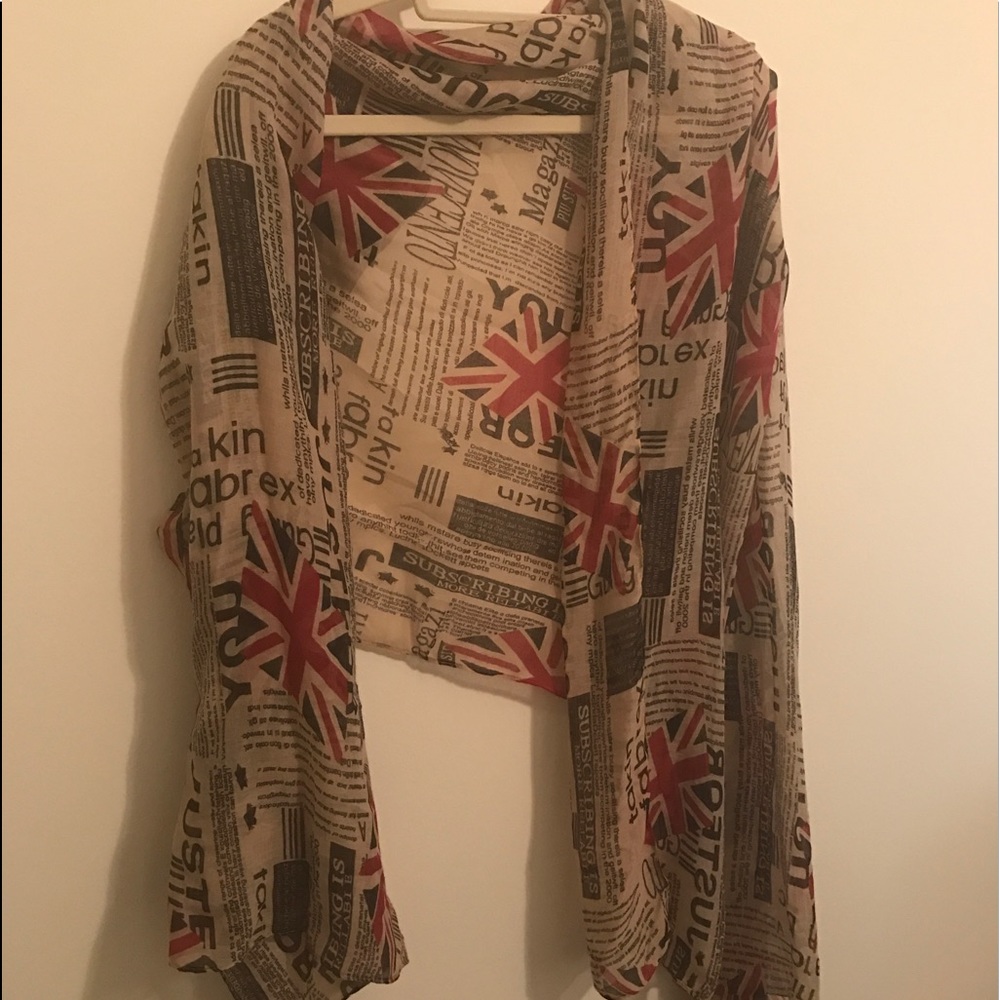 Sheer London scarf (or wrap)