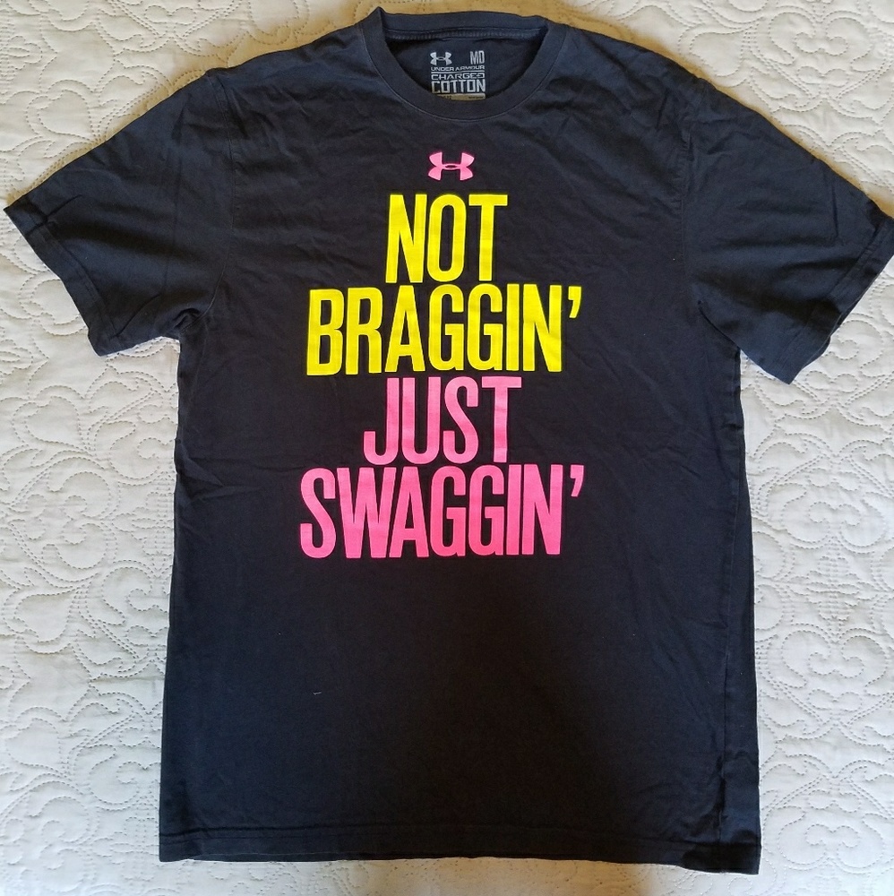 SOLD Under Armour swaggin' tee