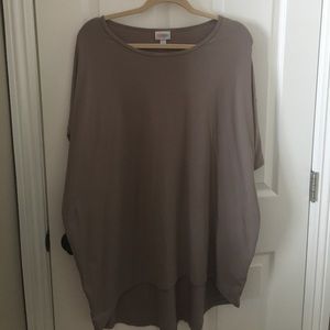 Taupe LulaRoe size Large Irma