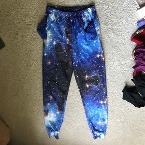 Galaxy harem pants