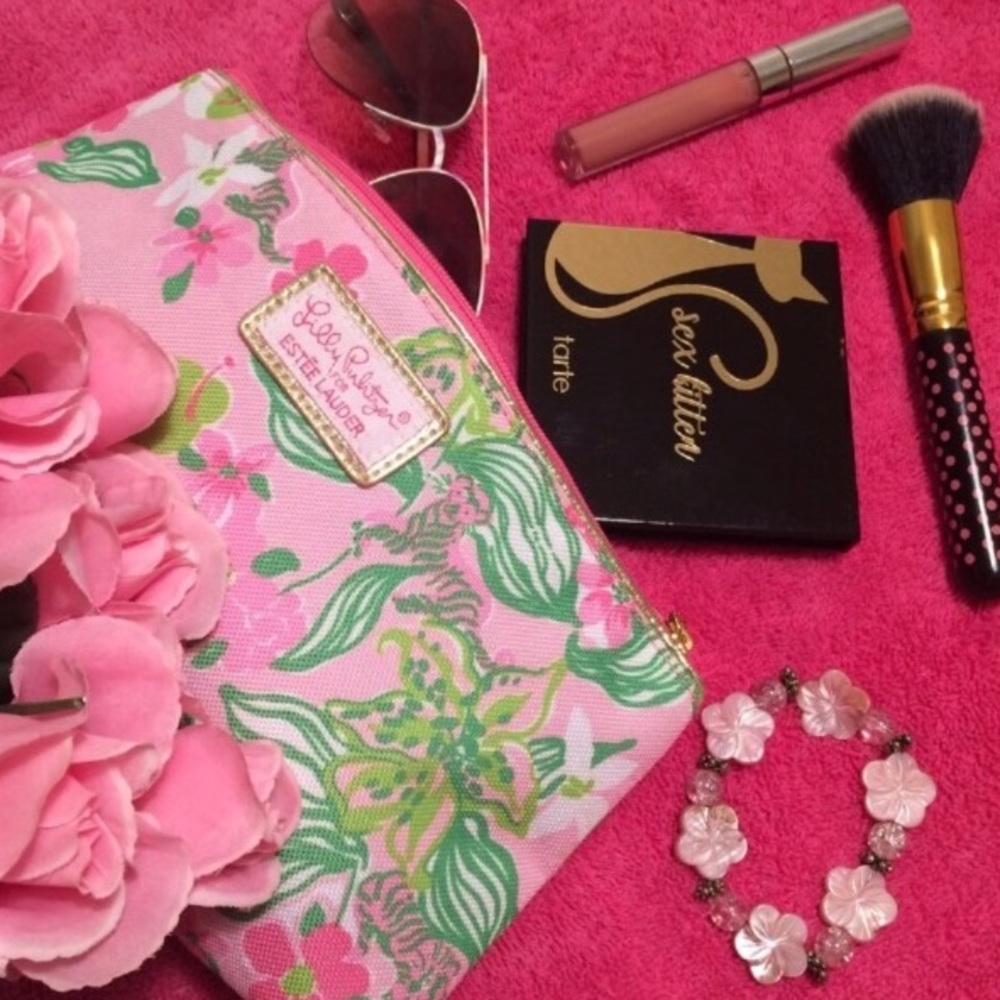 Lilly Pulitzer | Makeup Bag w/ Makeup