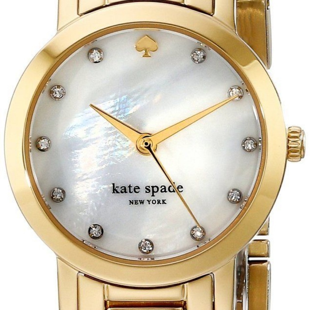 NWT Kate Spade  'Gramercy Mini' Crystal Watch 22mm
