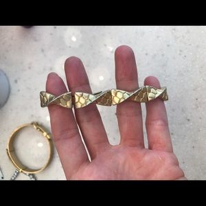Lia Sophia gold bracelet.