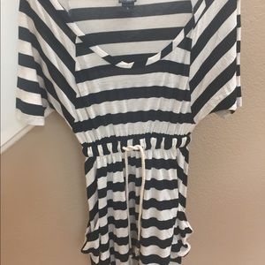 Daytrip striped tunic dress with pockets