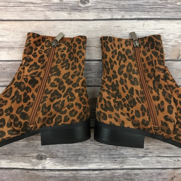 New Topshop Klash Leopard Sock Boot - Picture 8 of 8