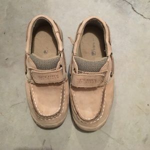 Sperry- Boys boat shoes size 11 W.