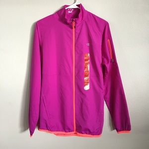 NWT Champion Zip Up Purple and Coral