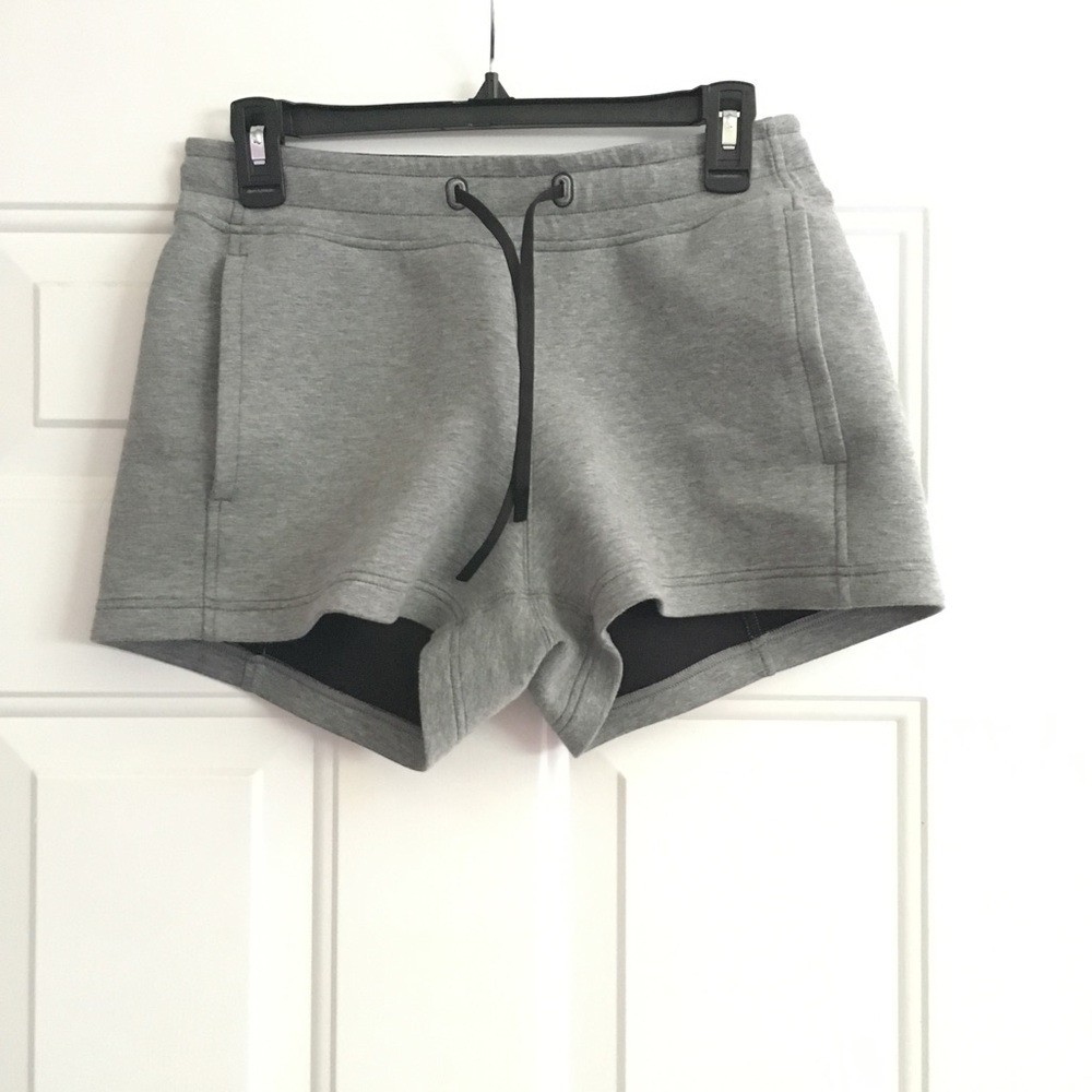 Lululemon gray shorts.