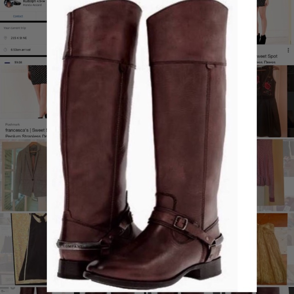 Frye Lindsay Spur Harness Women's Size 8.5