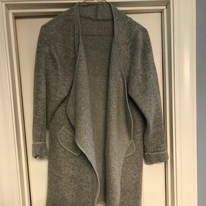 Gray blazer