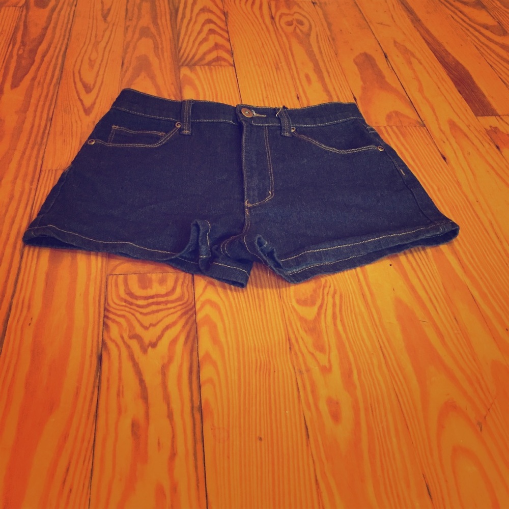 Denim shorts