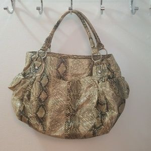 Animal print medium size women purse/pocket bag