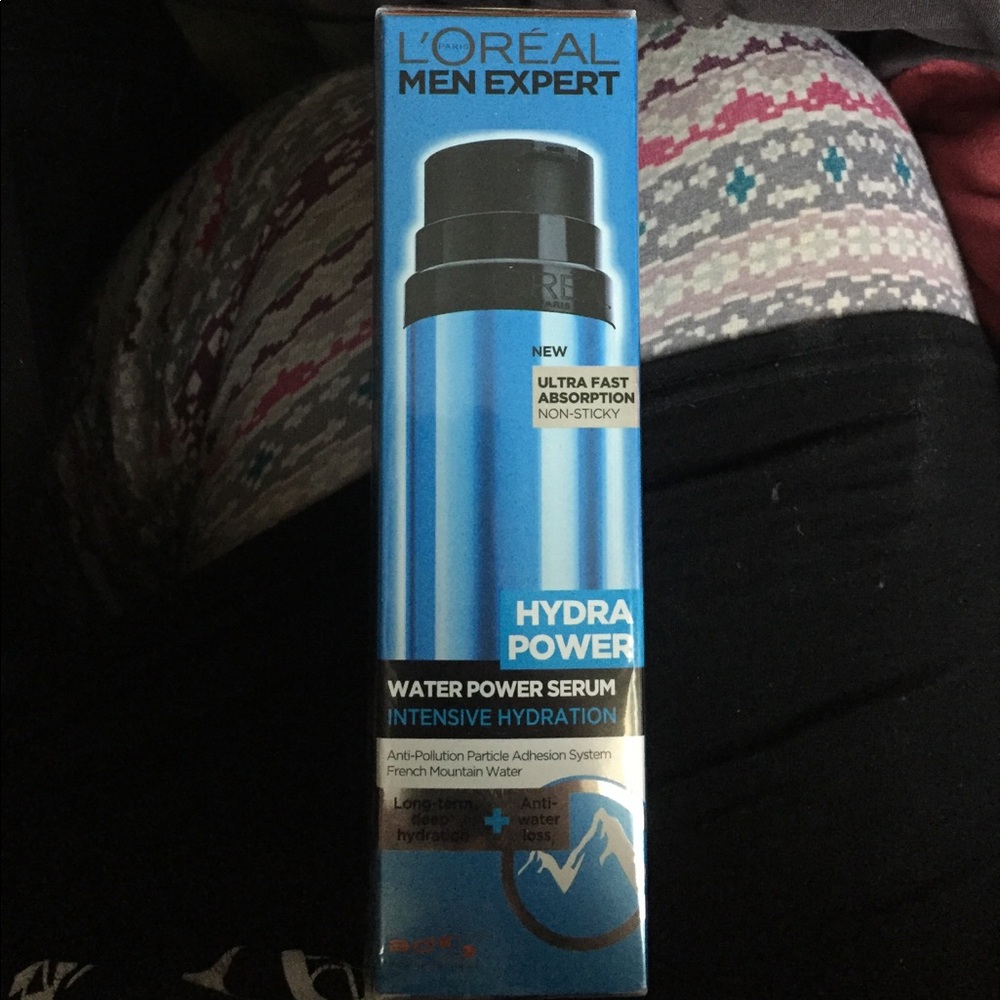 Brand new sealed L'Oréal men's water power serum