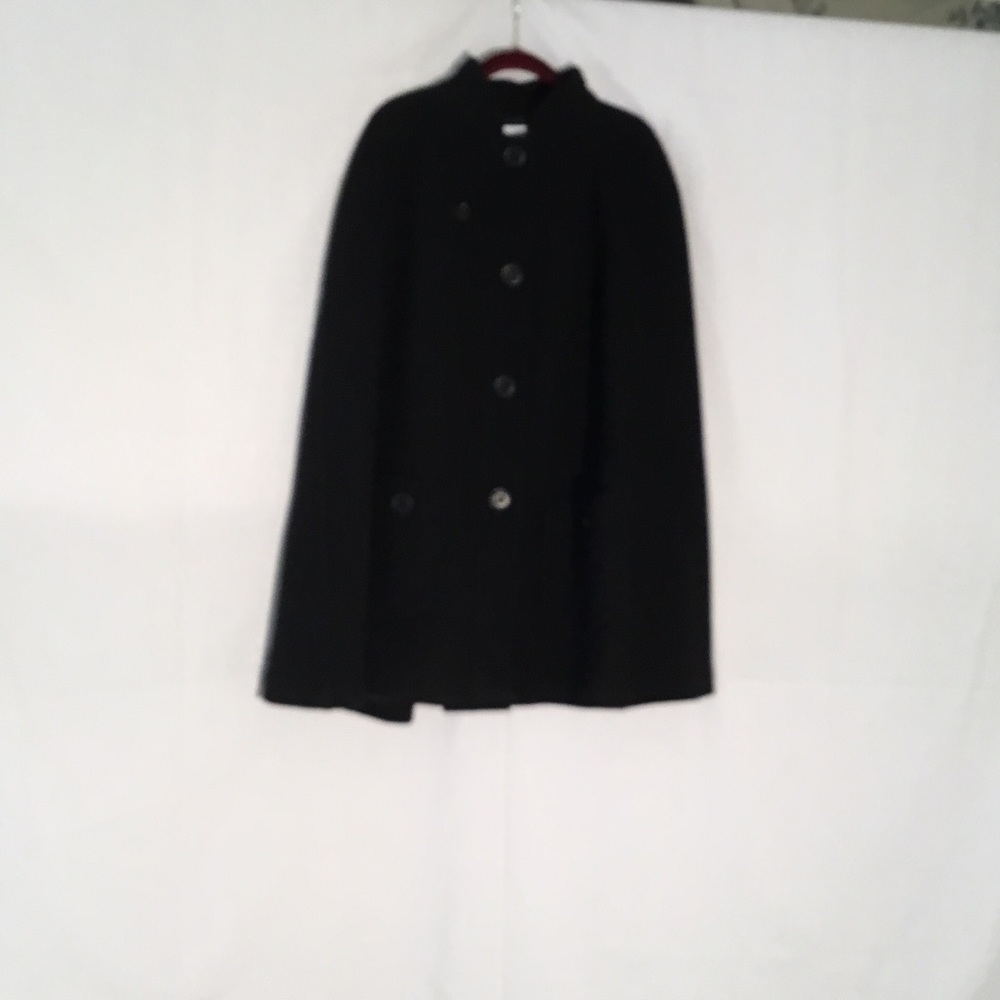 Black wool cape by Trina Turk...brand new!