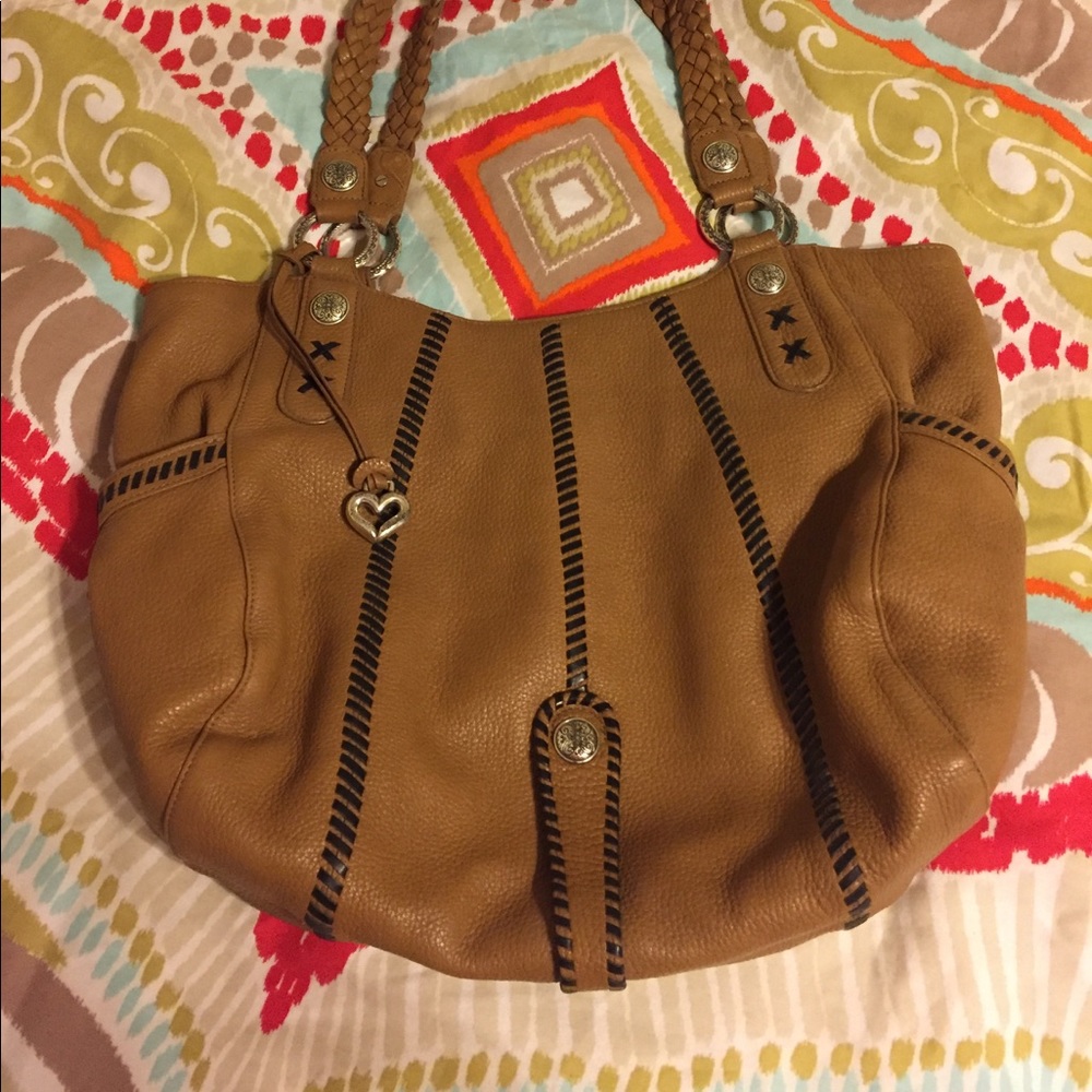 Brighton Large Leather Tote/Purse