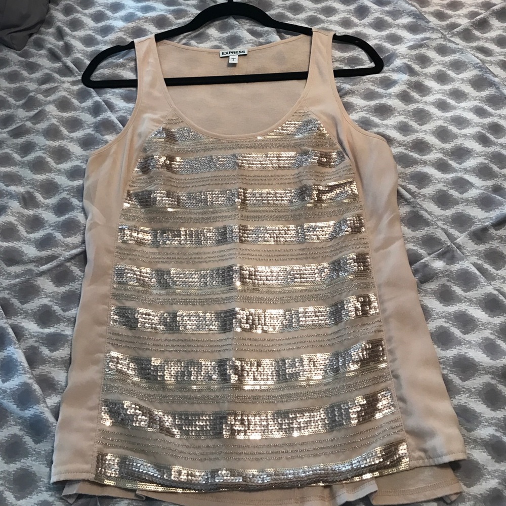 Express sequined tank - Picture 2 of 3