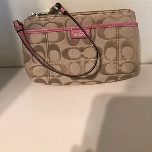 Coach wristlet