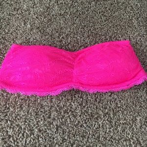 pink bandeau