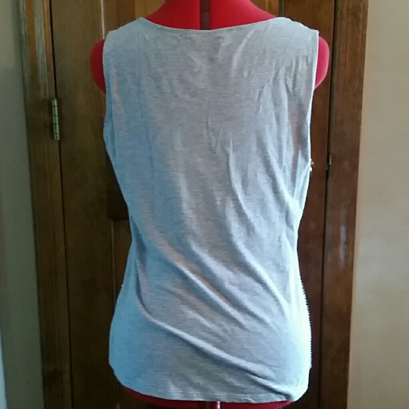 Chevron sequin tank - Picture 3 of 4