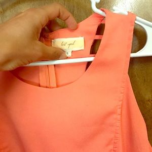 Cute mini dress.