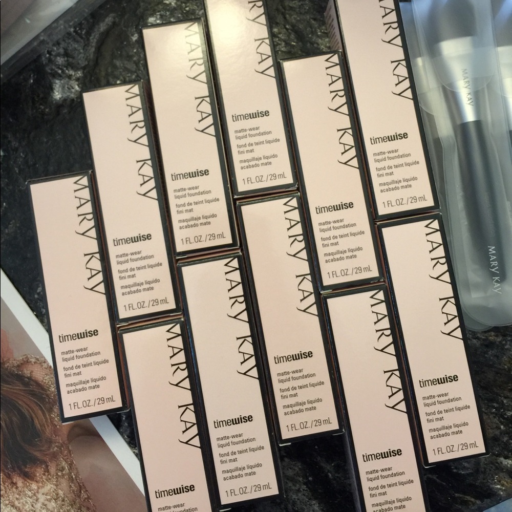 Mary Kay liquid foundation.