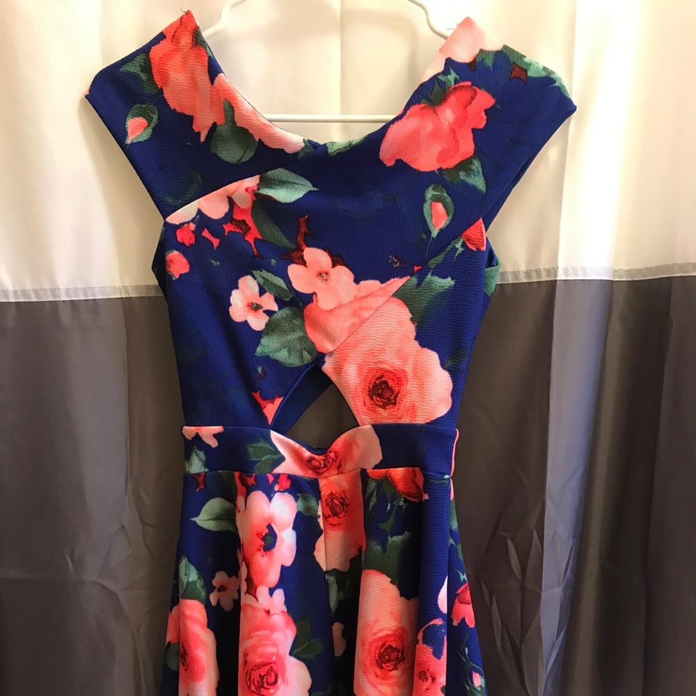 NWT • Floral Skater Dress