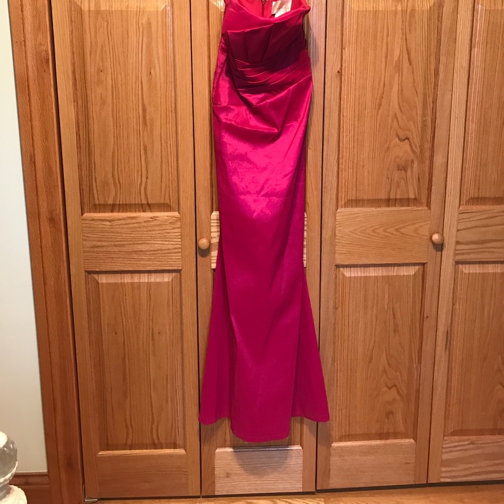 Pink mermaid dress