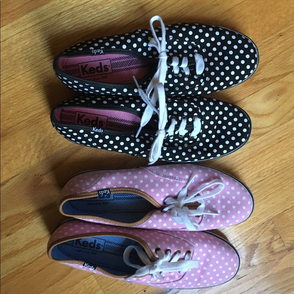 Adorable - 2 Pair of KEDS Polka Dots 😍 Sz 7.5