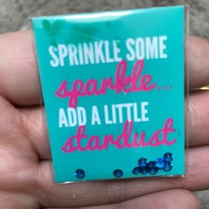 Origami Owl stardust -Blue