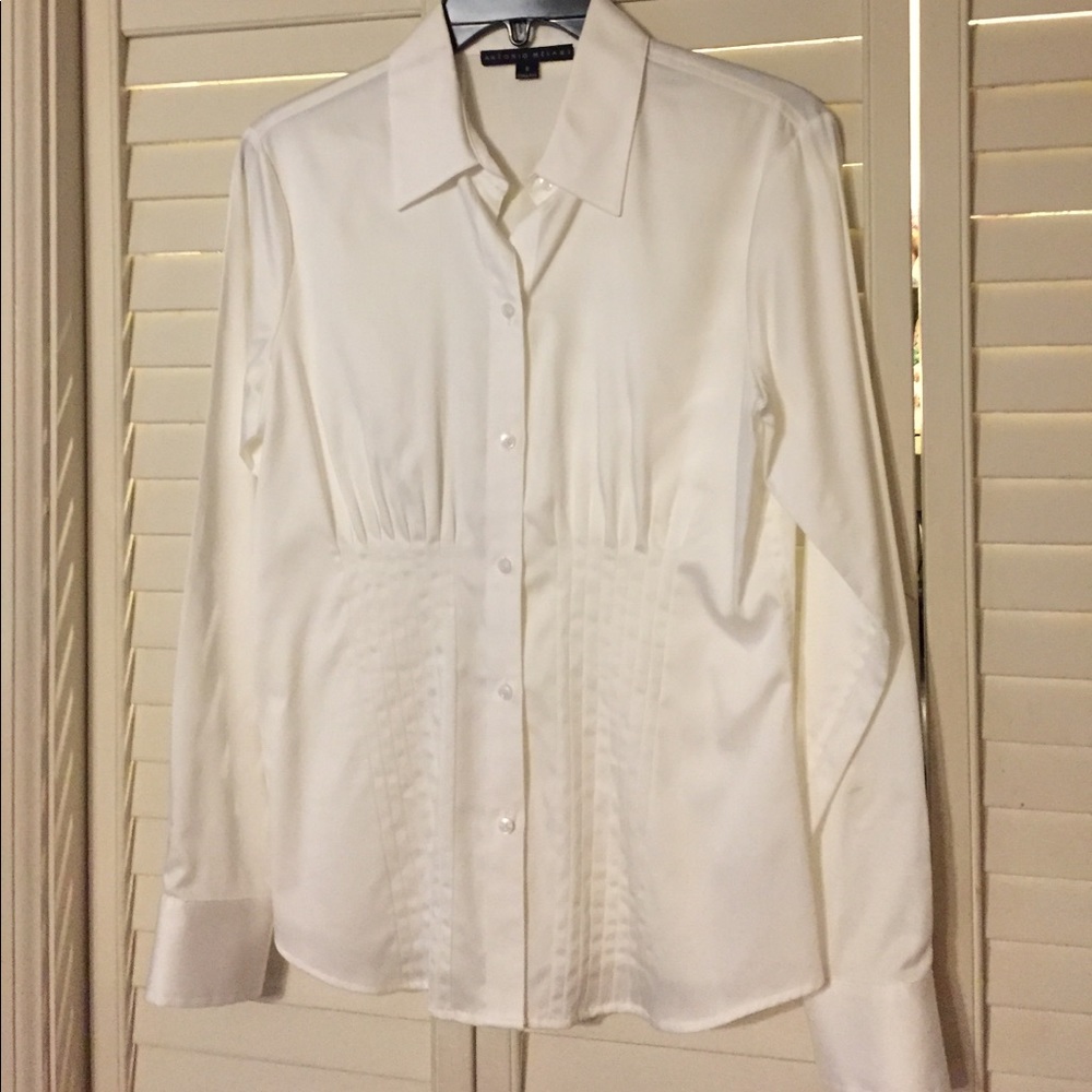 Antonio Melani white blouse.